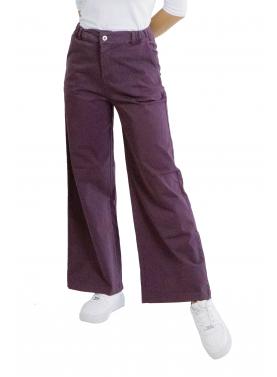 Chino palazzo in cotone